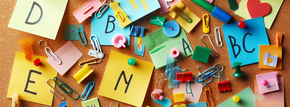 Merkzettel für Vornamen