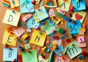 Merkzettel für Vornamen