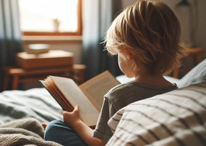Lesendes Kind